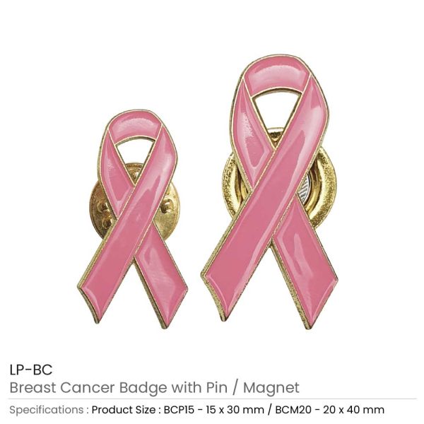 Breast Cancer Awareness Badges